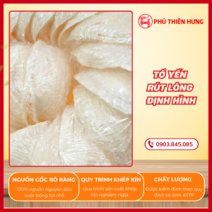 Tổ yến Rút Lông Định Hình