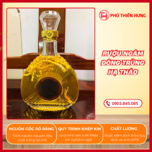 Rượu Ngâm Đông Trùng Hạ Thảo